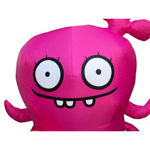 Gemmy UglyDolls Collab Moxy Inflatable LED Halloween Indoor Outdoor Pink 3.5' - Picture 3 of 8